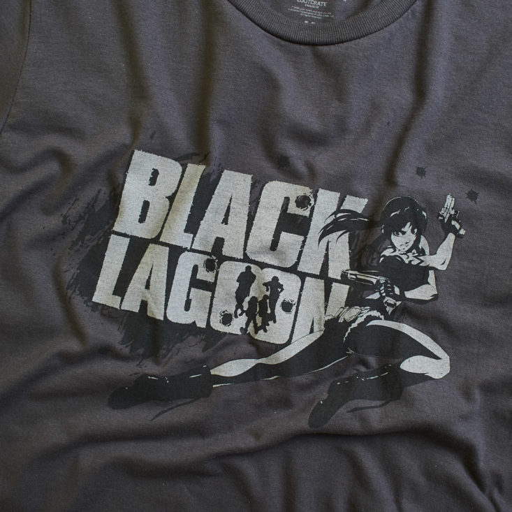 loot anime squad black lagoon tee print