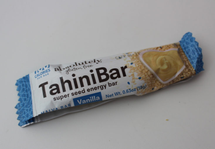 Absolutely Gluten Free Tahini Bar in Vanilla (0.63 oz)