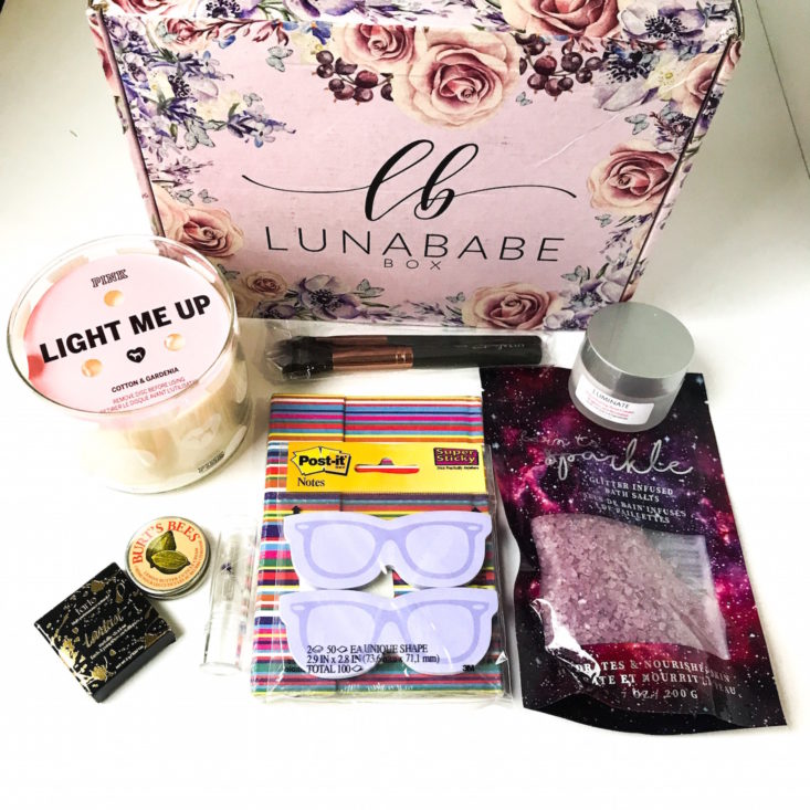 LunaBabe Box August 2018 review