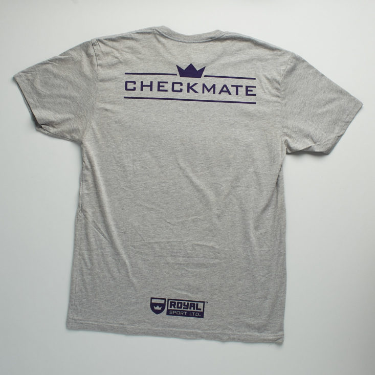 monthly mystery box of awesome checkmate tee