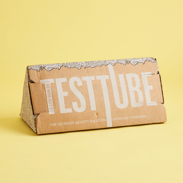 New Beauty Test Tube September 2018 - Box Front View