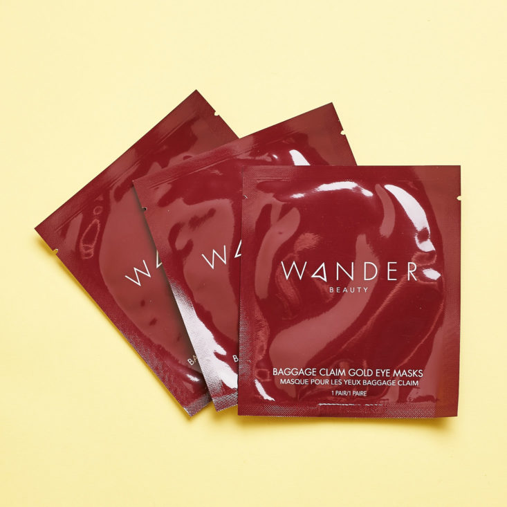New Beauty Test Tube September 2018 - Wander Eye Mask Front View
