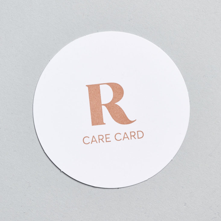 rocksbox care instructions