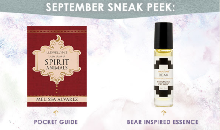  Intentional Wear Spirit Animal Bear Roll-on from Rootfoot and Llewellyn’s Little Book of Spirit Animals
