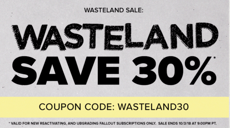 fallout crate sale