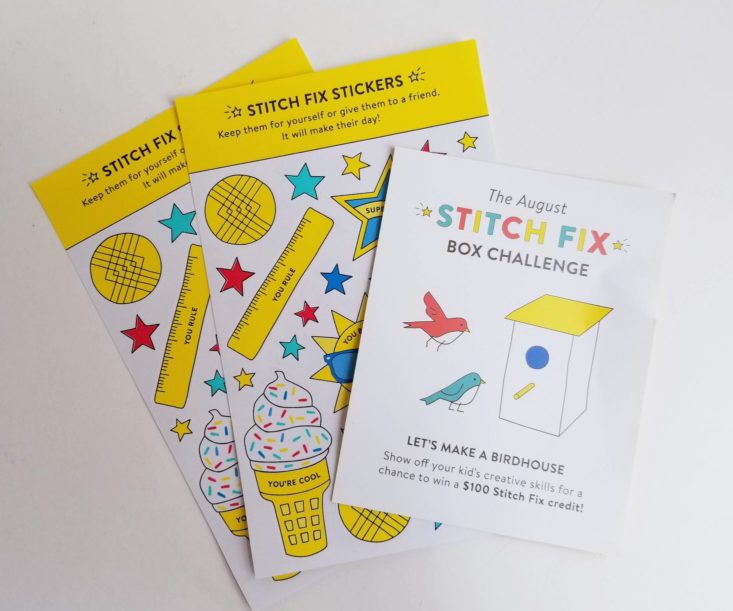 Stitch Fix Kids stickers