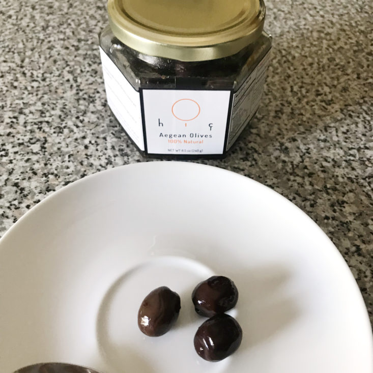 Try the World August 2018 - aegean olives open