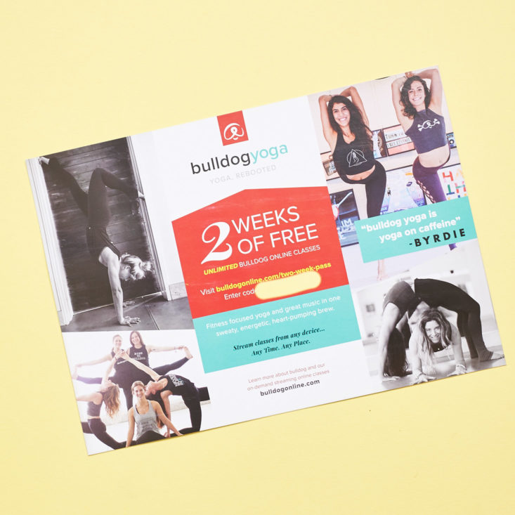 yogi surprise app promotional card and coupon