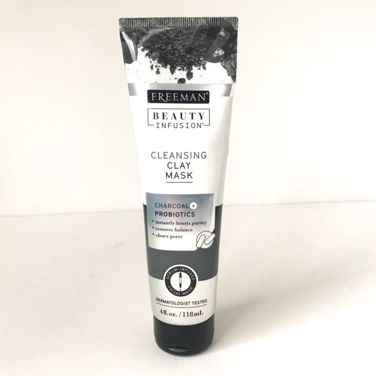 Beauty Swag September 2018 - Charcoal & Probiotics Cleansing Clay Mask Front