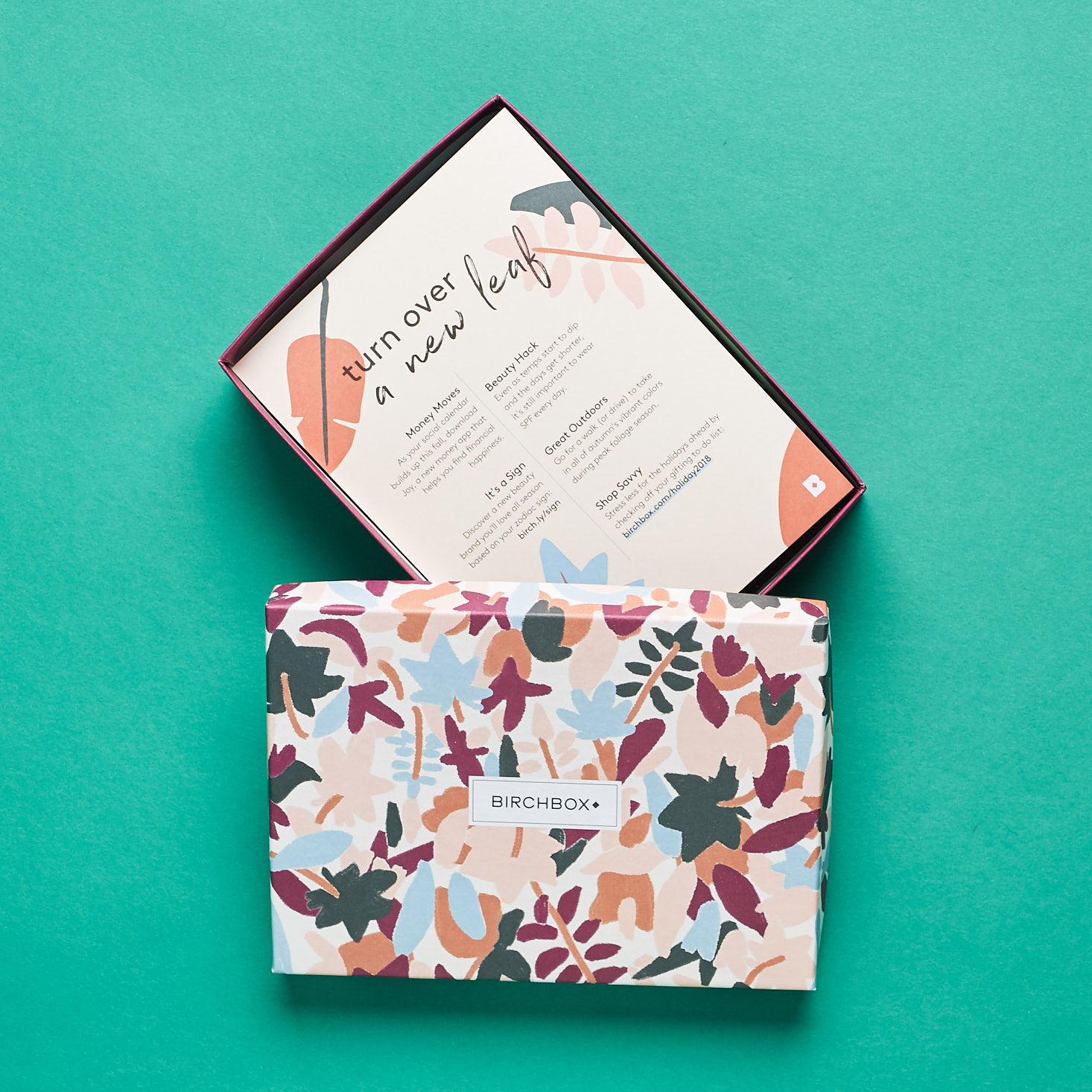 Birchbox October 2018 Front Card