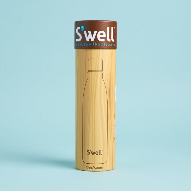 causebox welcome box swell bottle packaging