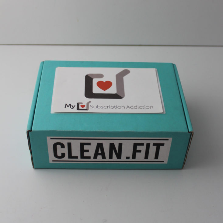 Clean Fit Box October 2018 - Box Review Front