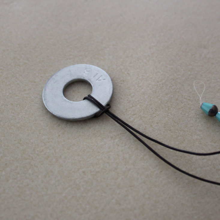 darn good beads ring shaped pendant