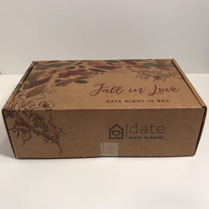 Date Night In Box October 2018 - Box Review Front