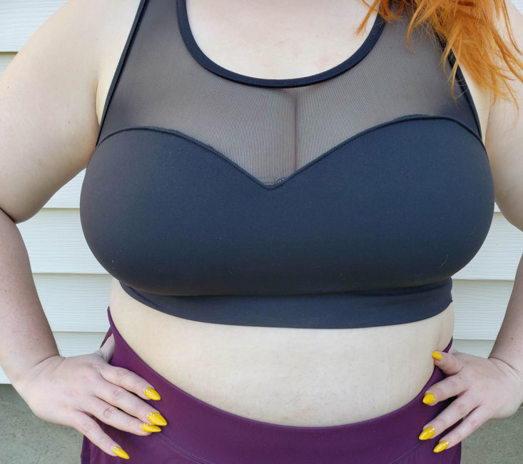 Dia Active September 2018 Box- Como Sweetheart Sports Bra by Rune Front 2