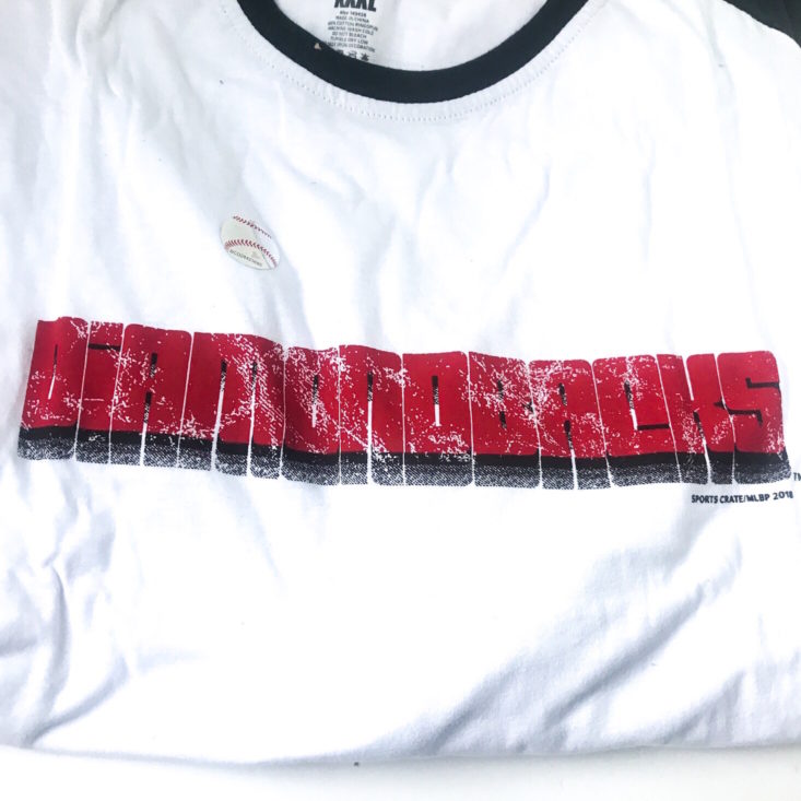 Diamond Crate By Sports Crate That 70’s Crate Review September 2018 - Raglan Shirt Closer