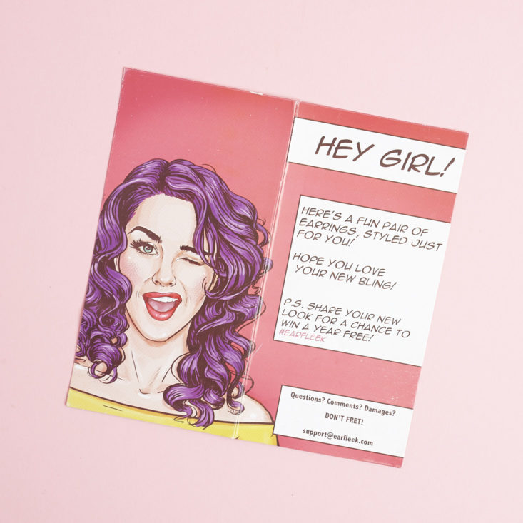 info card
