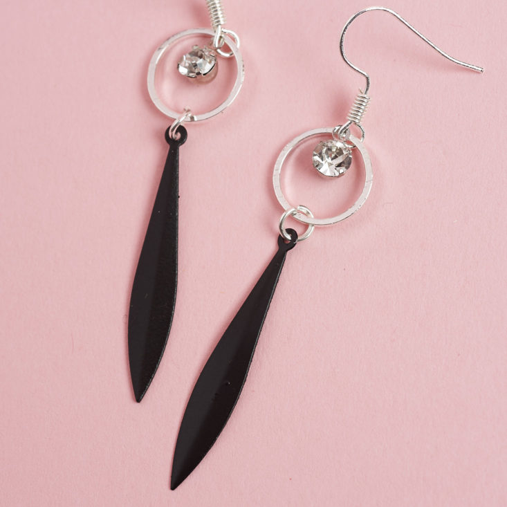 close up of EarFleek Inner Flame Earrings