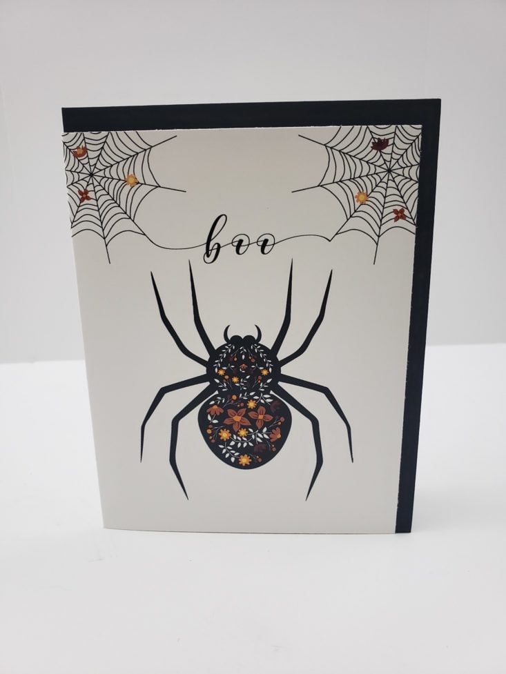 Flair & Paper October 2018 - Boo Card Front