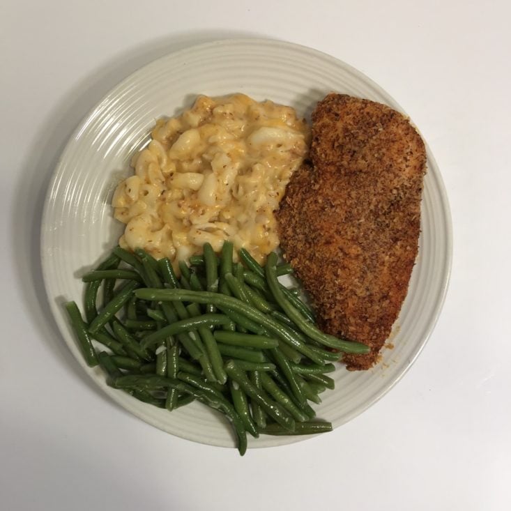 Freshly October 2018 - Homestyle Chicken with Butternut Mac & Cheese Plated