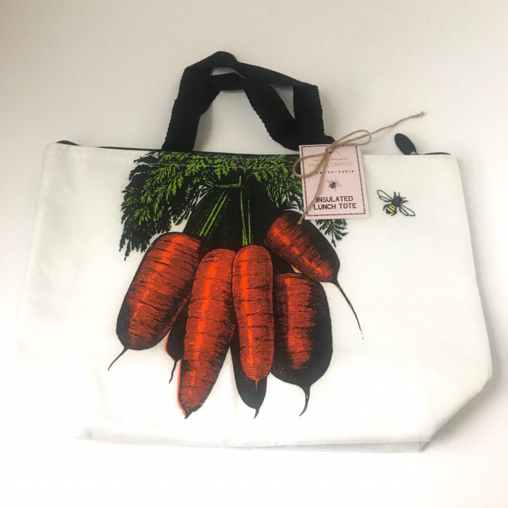 Carrot Thermal Lunch Tote