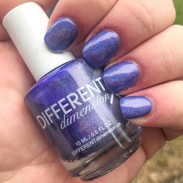 Holo Hookup October 2018 -Different Dimension Nail Polish Side