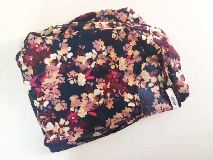 JustFab Subscription Box Review & BOGO Offer October 2018 - Dress Top