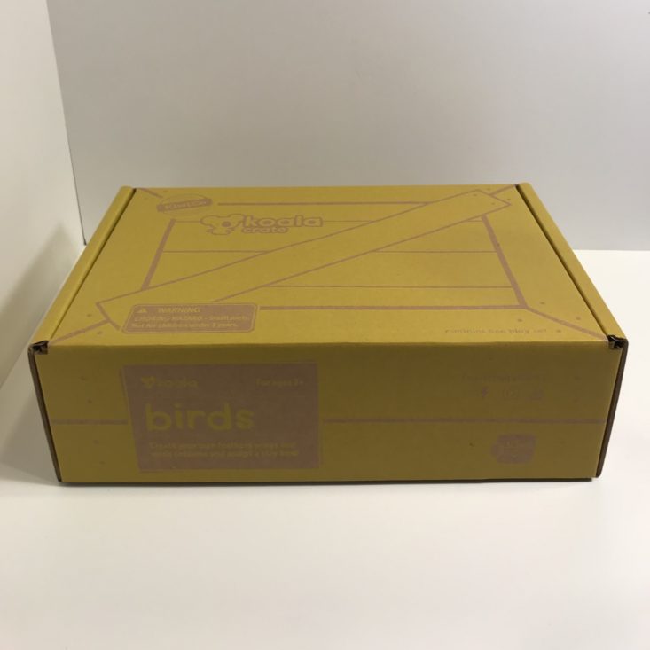 Koala Crate October 2018 Review - Box Closed Front View