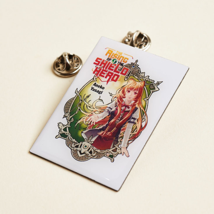 loot anime defend enamel pin