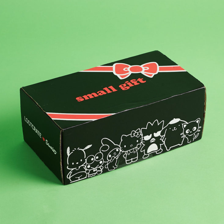loot crate sanrio small gift box exterior