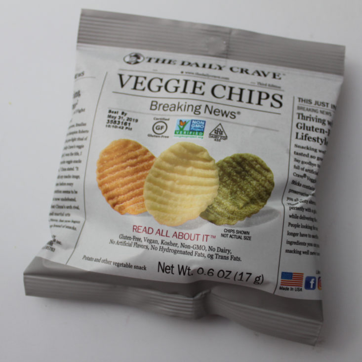 Love with Food October 2018 - The Daily Crave Veggie Chips Top