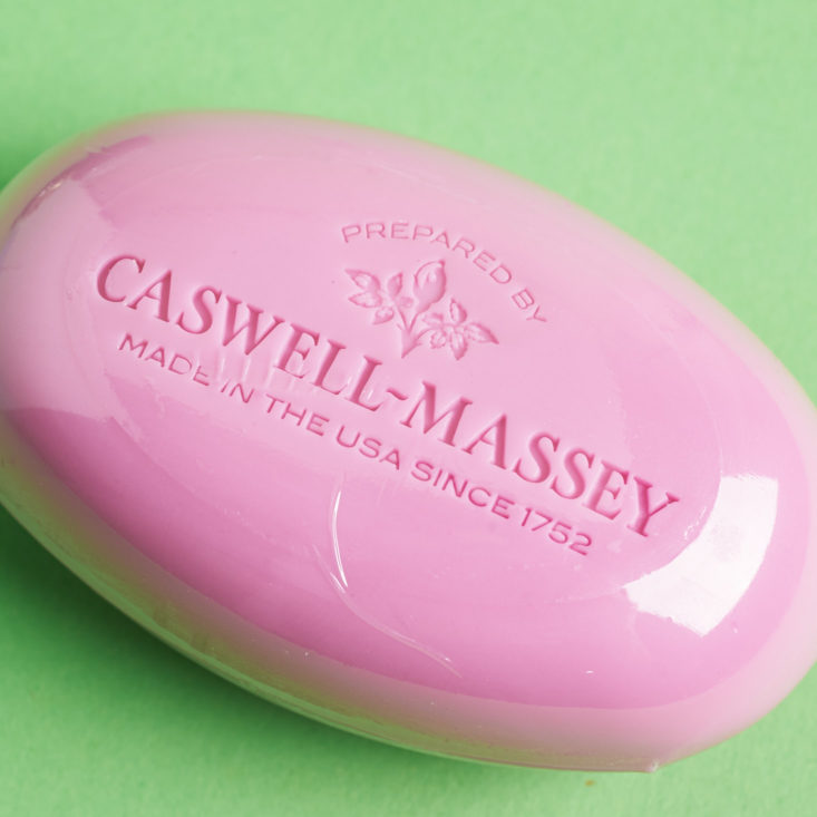 Luxor Box September 2018 - Caswell-Massey NYBG Lilac Soap Top