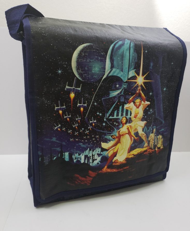 MINI MYSTERY BOX OF AWESOME October 2018 - Star Wars Messenger Tote Bag Front View