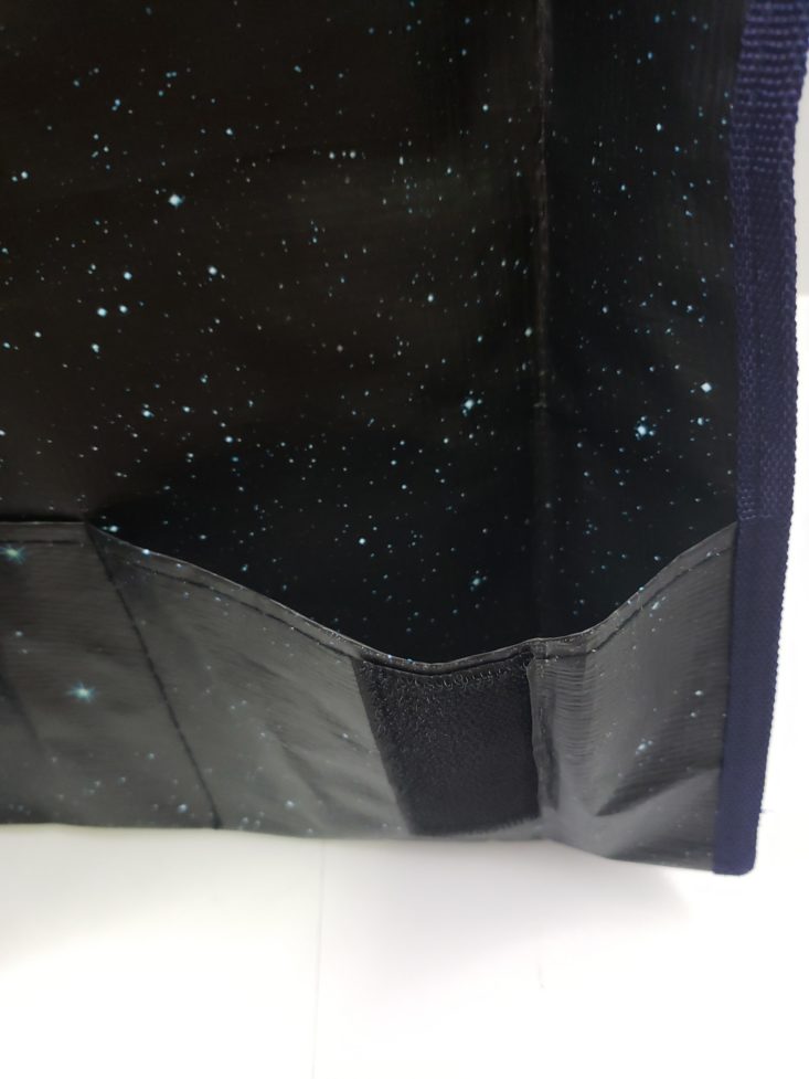 MINI MYSTERY BOX OF AWESOME October 2018 - Star Wars Messenger Tote Bag Inside Pocket Closer View 1