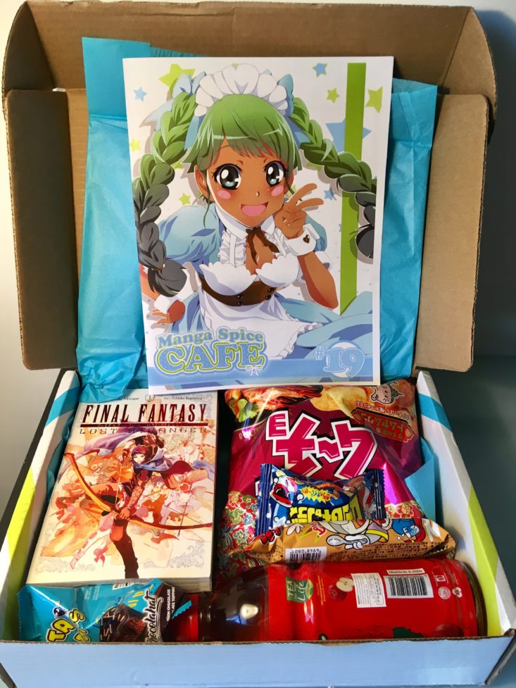 open Manga Spice Cafe box