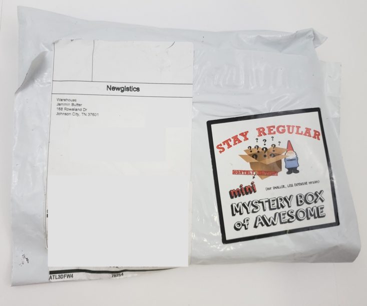 Mini Mystery Box Of Awesome September 2018 - Box Review Front