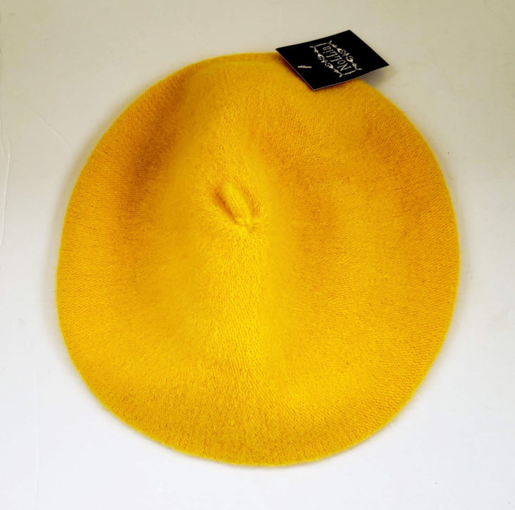 Pinup In A Pack September 2018 - Yellow Wool Beret