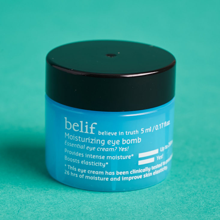 Play! Smarts by Sephora K-Beauty October 2018 - Belif Moisturizing Eye Bomb Front