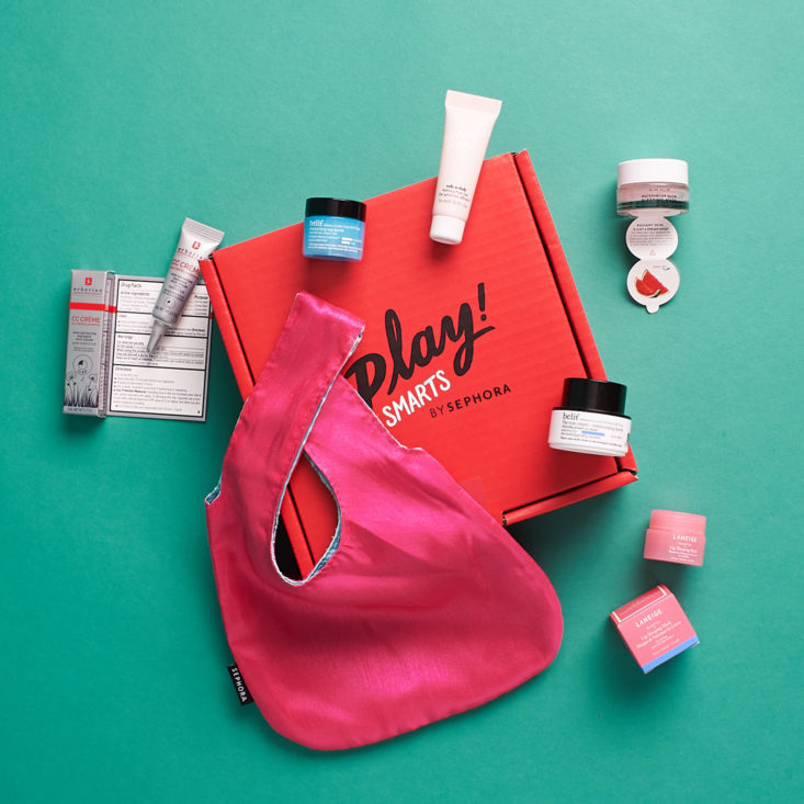 Play! Smarts by Sephora K-Beauty October 2018 - Box with Products Top