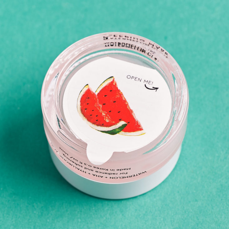 Play! Smarts by Sephora K-Beauty October 2018 - Watermelon Glow Sleeping Mask Bottom