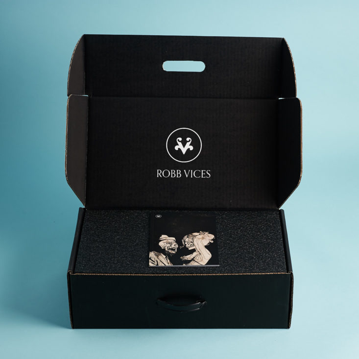 robb vices packaging