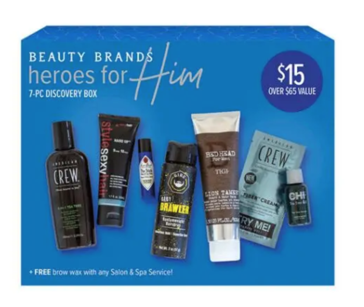 Beauty Brands Heroes for Him 