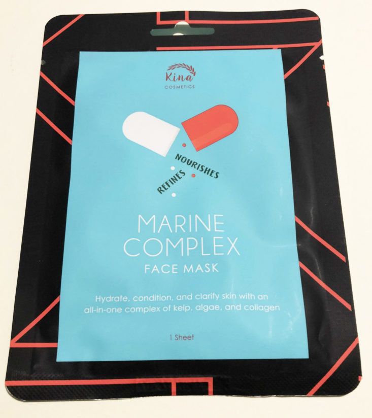 piibu sheet mask marine complex