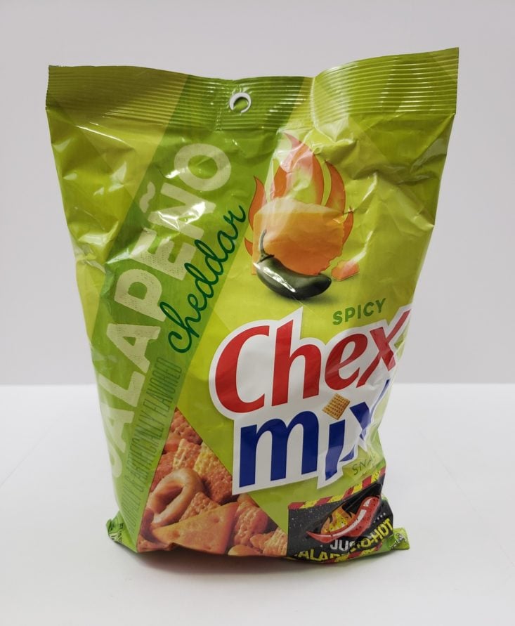Snack With Me October 2018 - Chex Mix Jalapeno Cheddar Front
