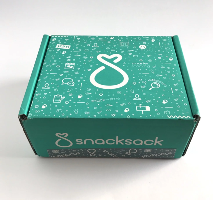 SnackSack October 2018 - Unopened Box Front