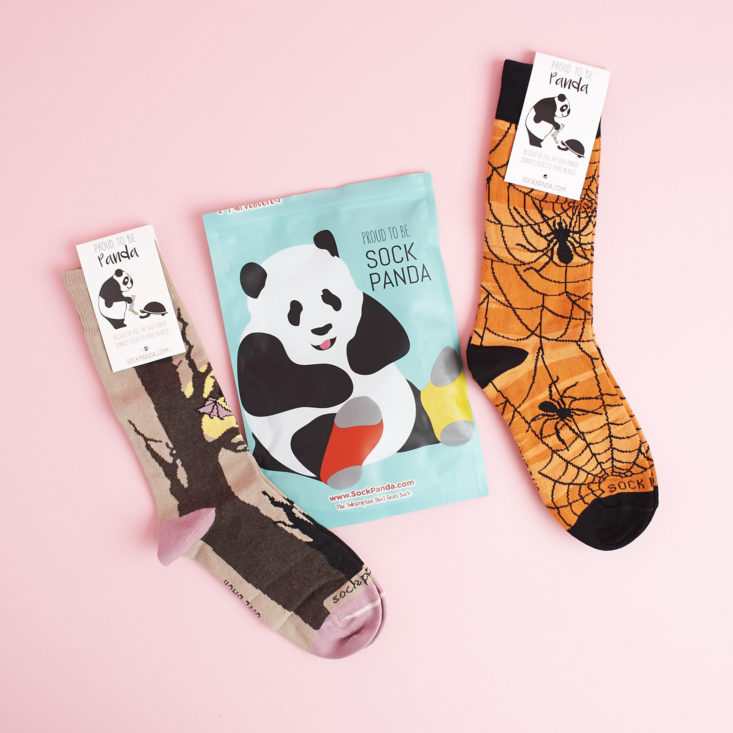 contents of Sock Panda tween