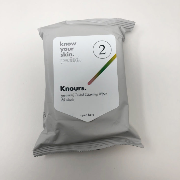 Switch 2 Pure October 2018 - Knours In-Bed Cleansing Wipes Top