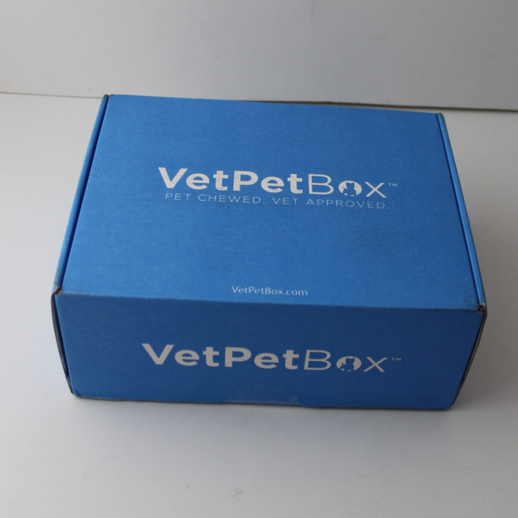 Vet Pet Box Dog November 2018 Review - Box Closed Top