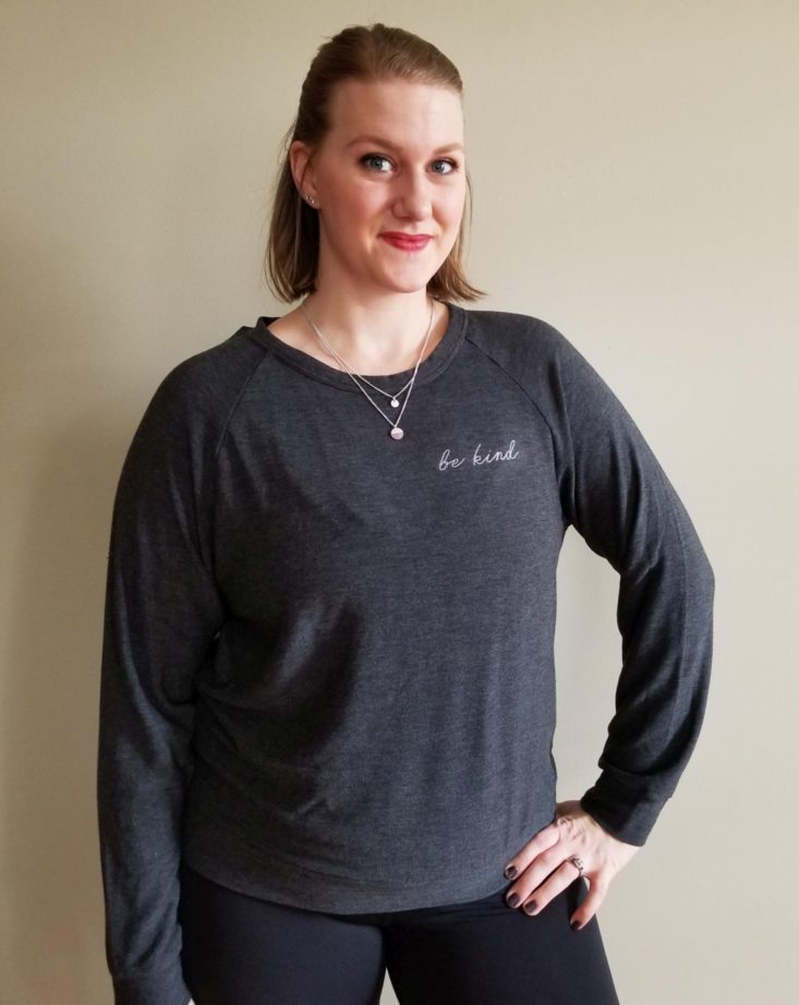 Wantable Fitness October pullover 2