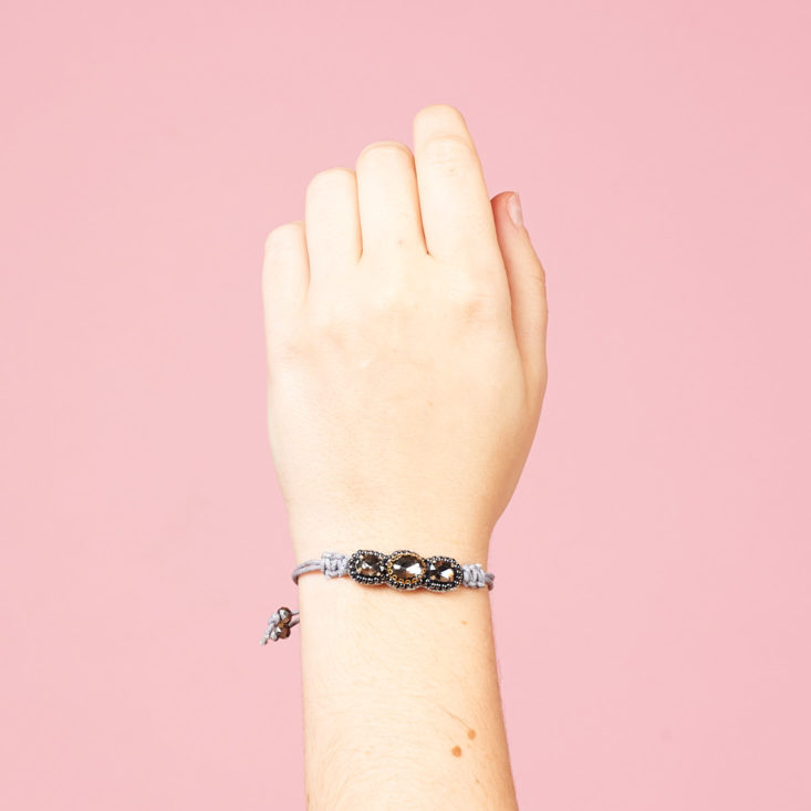 Your Bijoux Box beaded bracelet